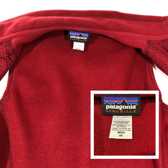 ✨Sm✨ NEW Patagonia Men's Synchilla® Vest - Picture 5 of 5